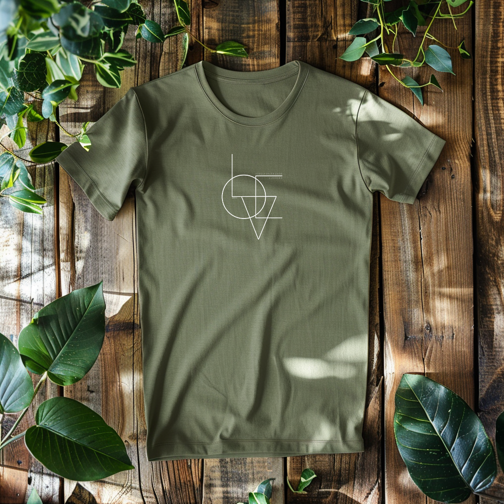 Camiseta feminina Deus é Amor: Vista Sua Fé com Estilo!     Supernova®