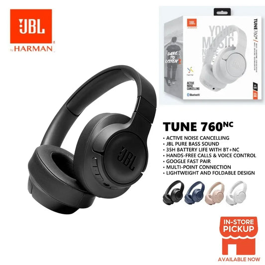 Headphone Fone de Ouvido Bluetooth JBL® TUNE 760NC