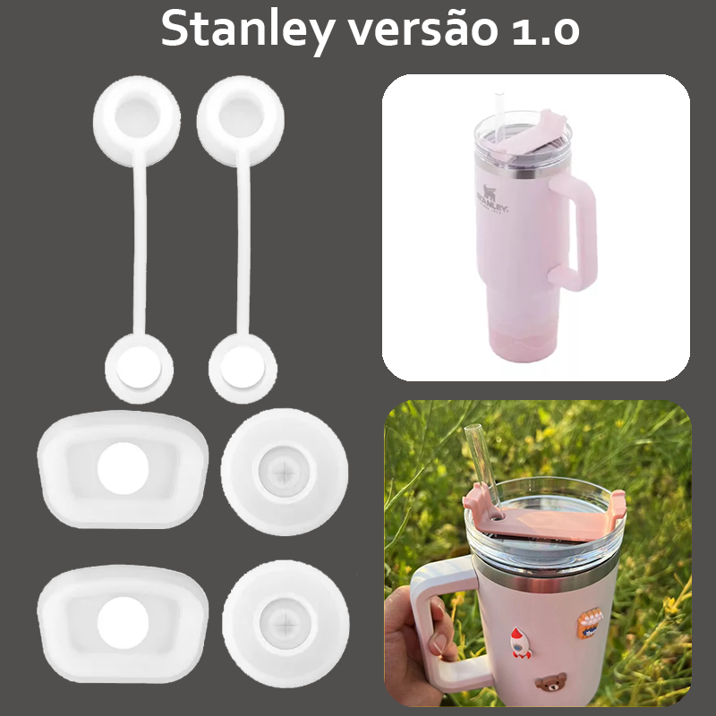Acessórios anti-vazamento para copos Stanley v1.0 ou v2.0