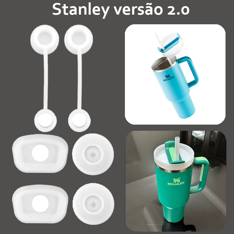 Acessórios anti-vazamento para copos Stanley v1.0 ou v2.0