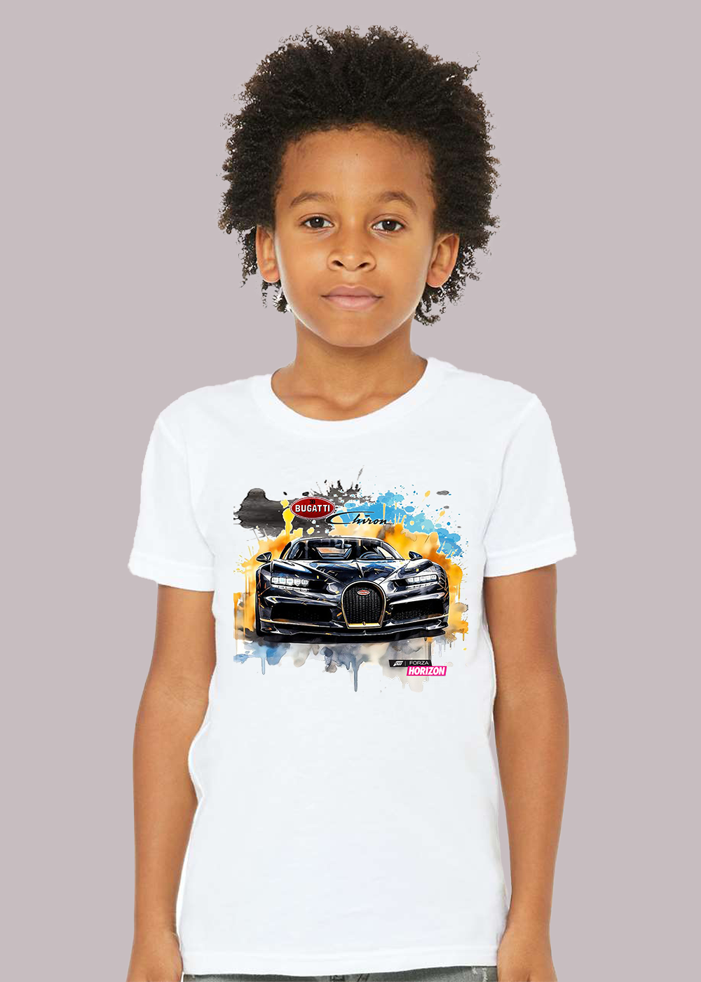 T-Shirt Infantil Bugatti Chiron made by Supernova®