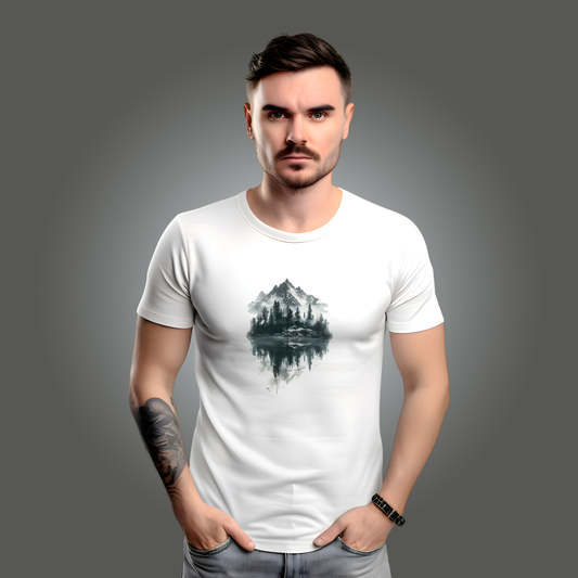 T-Shirt Masculino Adulto Monte Grand Teton made by Supernova®