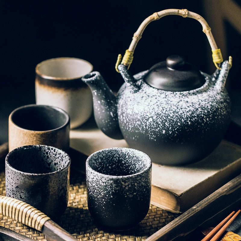 Caneca de Cerâmica 150ml Estilo Japonês - gostei ;)