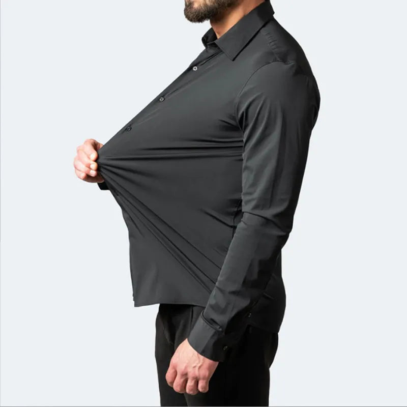 Camisa Masculina Stretch Comfort