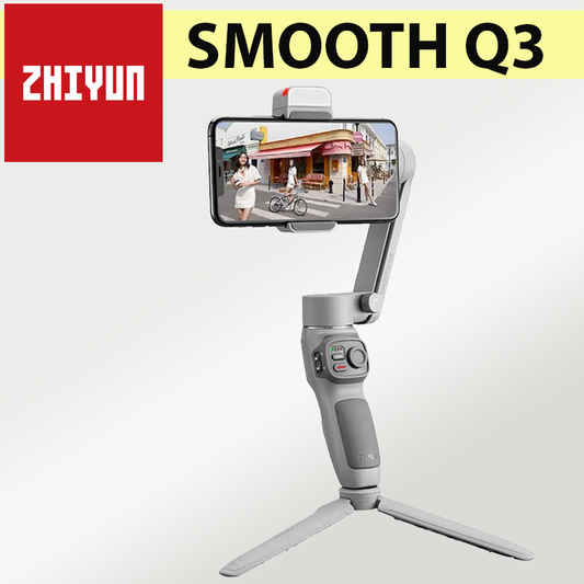 Zhiyun Smooth Q3 Bastão Estabilizador para Gravação de Vídeos para Smartphones